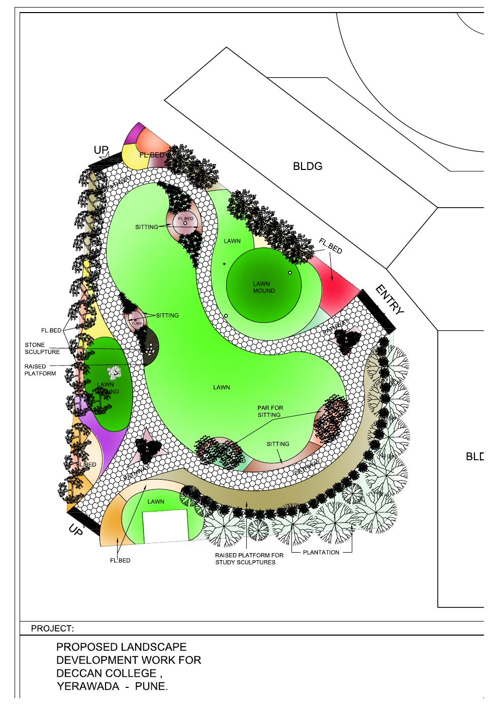 Courtyard design 1