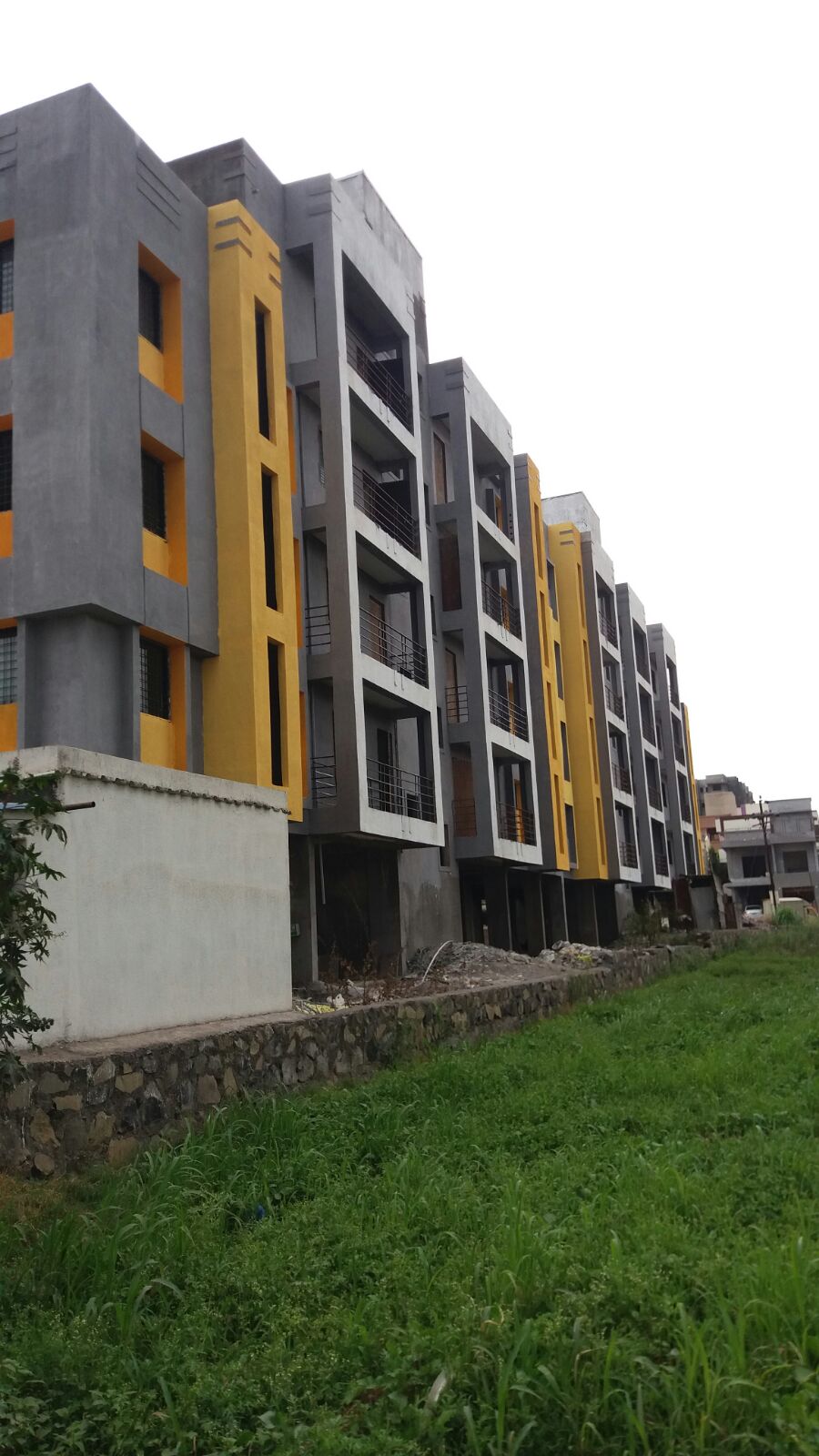 Finished apartment elevation
