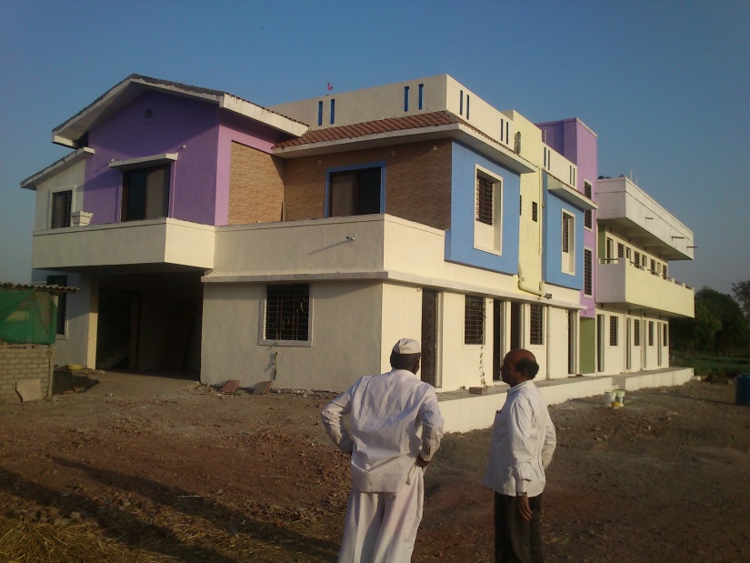Completed campus-scale residential building