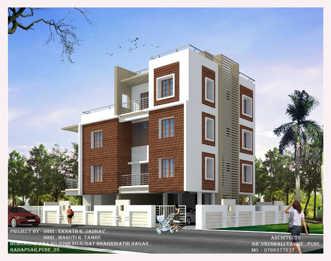 Building project exterior