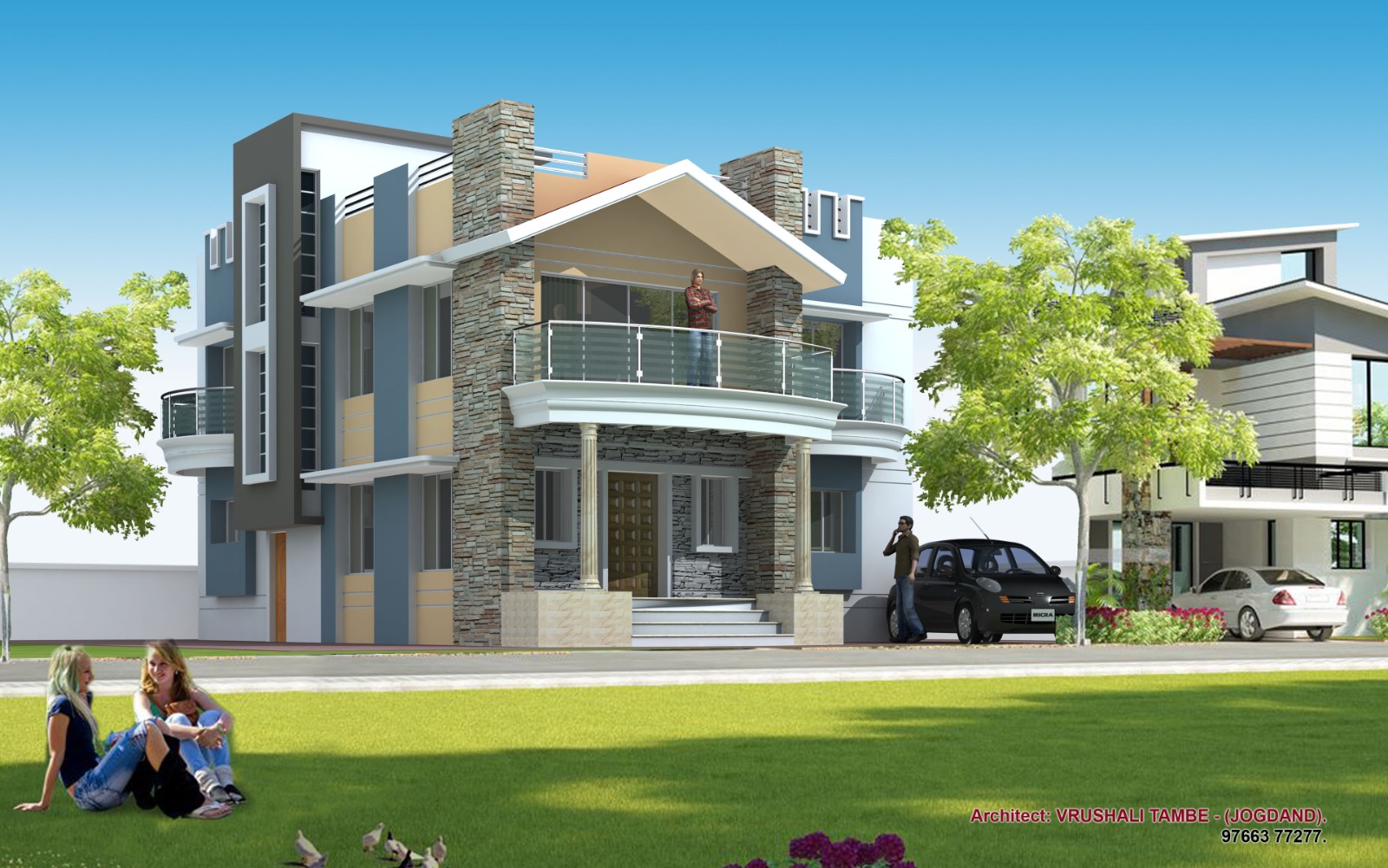 Completed bungalow project